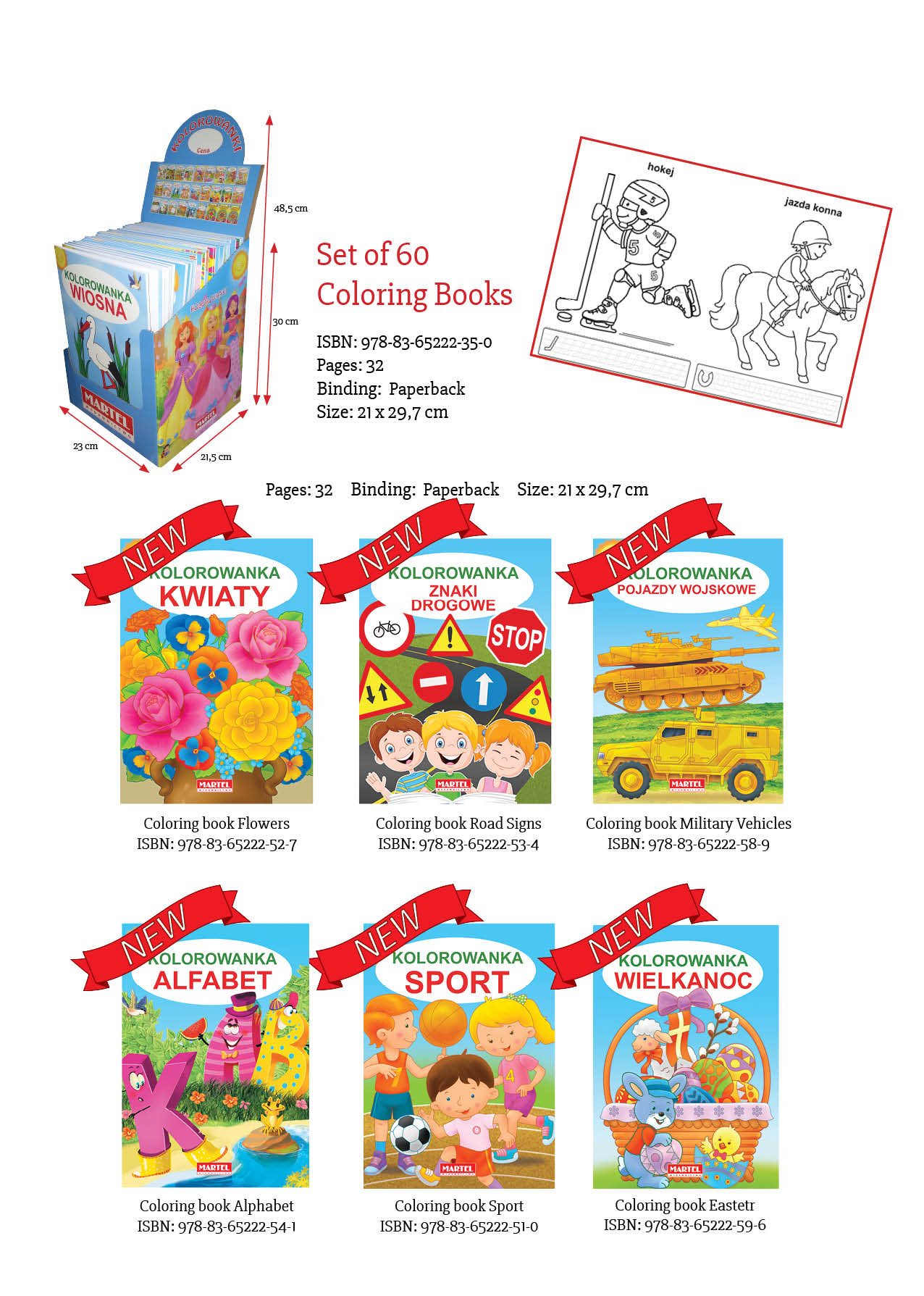 COLORING BOOKS